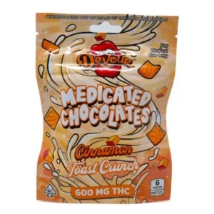 Devour Medicated Chocolates (600mg) – Cinnamon