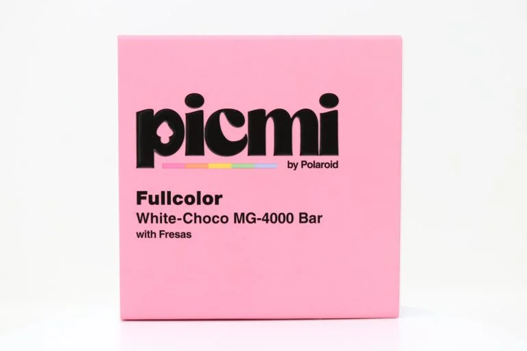 Picmi Chocolate (4g) – White Chocolate Fresas