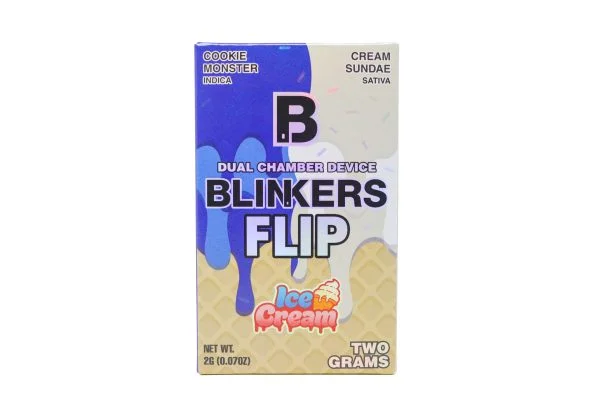 Blinkers Flip Dual Chamber Disposable (2g) – Cookie Monster x Cream Sundae