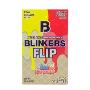 Blinkers Flip Dual Chamber Disposable (2g) – Pina Colada x Cherry Sorbet