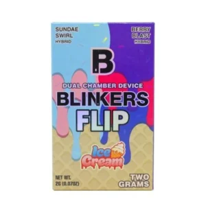 Blinkers Flip Dual Chamber Disposable (2g) – Sundae Swirl x Berry Blast