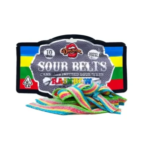 Devour Sour Belts (3000mg) – Rainbow