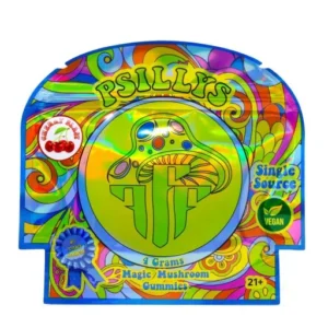 Psillys Magic Mushroom Gummies (4g) – Cherry Blast