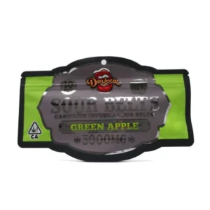 Devour Sour Belts (3000mg) – Green Apple