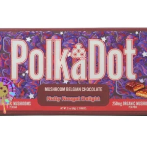 Polka Dots Magic Chocolate (5g) – Nutty Nougat Delight