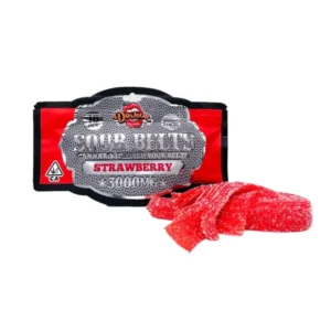Devour Sour Belts (3000mg) – Strawberry