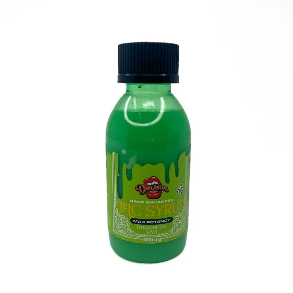 Devour Syrup 1000mg – Strawberry Kiwi - Image 2