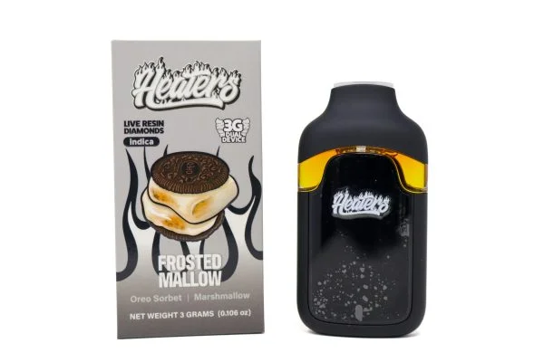 Heaters Live Resin Diamond Dual Dispo (3g) – Frosted Mallow