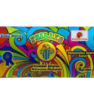 Psillys Premium Belgium Chocolate (4g) – Strawberrys & Cream