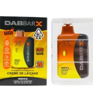 Dab Bar X AIO (2g) – Creme De La Cake