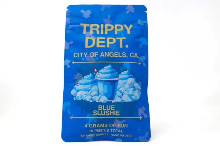 Trippy Dept (4g) Nano Gummy – Blue Slushie