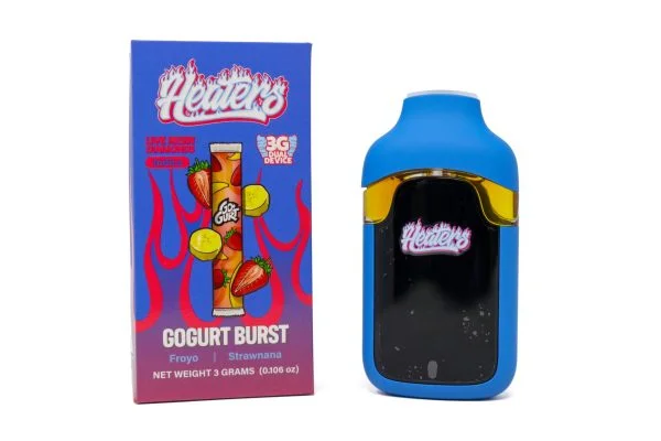 Heaters Live Resin Diamond Dual Dispo (3g) – Gogurt Burst