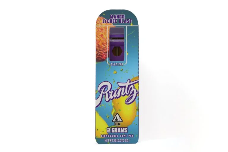 Runtz Disposable (2g) – Mango Lychee Blast