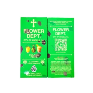 Flower Dept (2.5G) Liquid Diamond Disposable – Colada Pintz