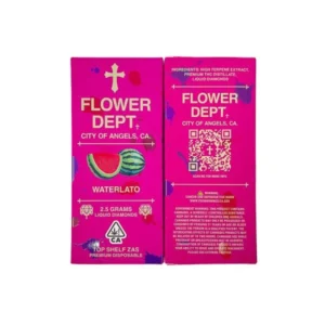 Flower Dept (2.5G) Liquid Diamond Disposable – Waterlato