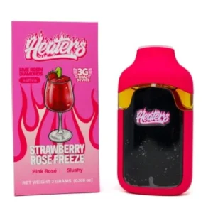 Heaters Live Resin Diamond Dual Dispo (3g) – Strawberry Rose Freeze